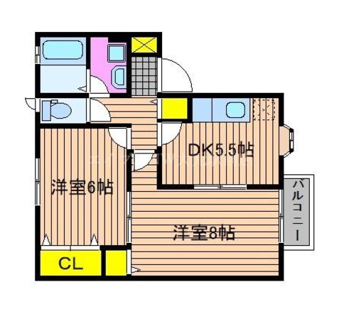 サンガーデン下田の物件間取画像